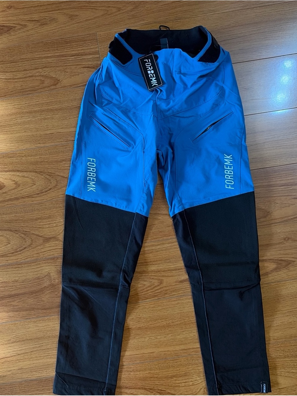 FORBEMK Boys Mountain Bike Pants,Kids Trail MTB Pants, Breathable Size 8